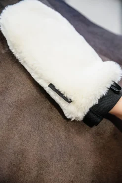 Sheepskin Grooming Glove