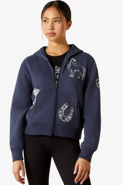 Spiffy Junior Hoodtröja Navy