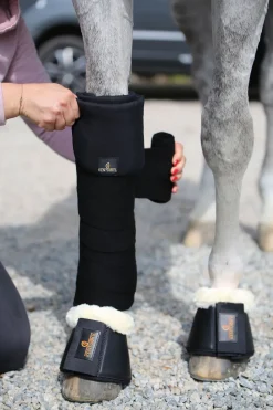 Stallpaddar Svart