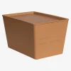 Stallpaket Foderlådor M Lock 3-Pack Beige 7L