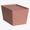 Stallpaket Foderlådor M Lock 3-Pack Old Rose 7L