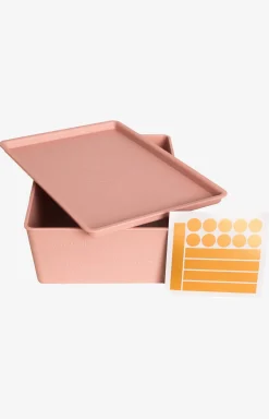 Stallpaket Foderlådor 3-pack Old Rose 3,5L