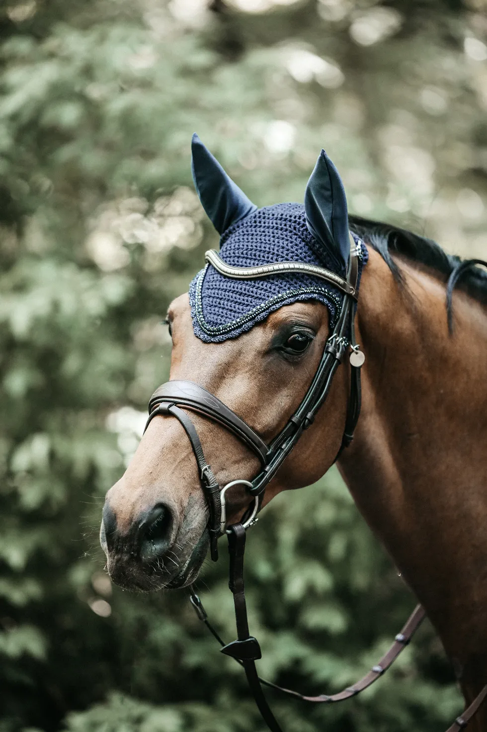 Stone & Pearl Lång Isolerad Huva Navy