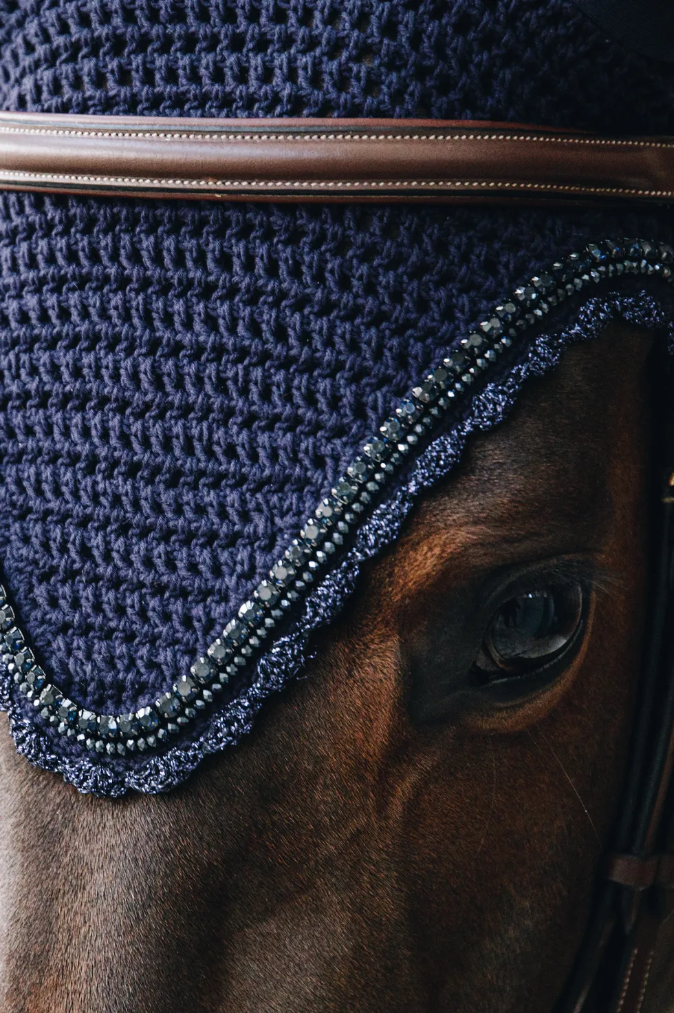 Stone & Pearl Lång Isolerad Huva Navy