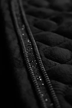 Suede Crystal Hoppschabrak Svart
