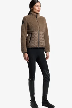 Teddyfleece Tröja Brun