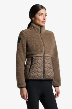 Teddyfleece Tröja Brun