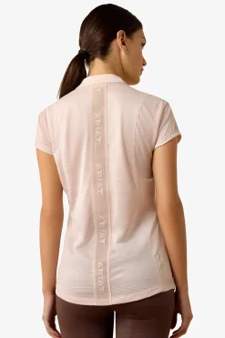 Topp Breathe 1/2 Zip Sepia Rose