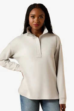 Tröja 1/2 Zip Breeze Quiet Grey