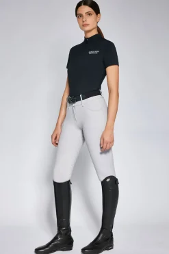 Träningströja SS Zip Navy
