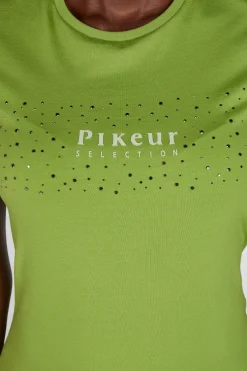 T-shirt Bomull Selection Leaf Green
