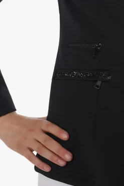 Tävlingskavaj Juliet Junior Svart