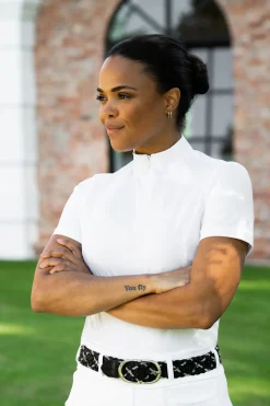 Tävlingstopp 1224 Athleisure Vit