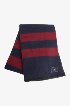 Ullfilt Navy/Vinröd