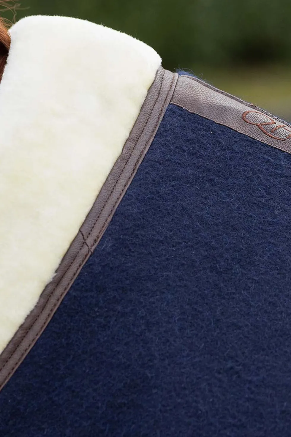 Ulltäcke Deluxe Navy