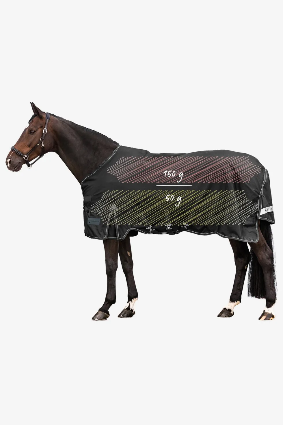 Utetäcke Scandic Flerlager 150g/50g Svart