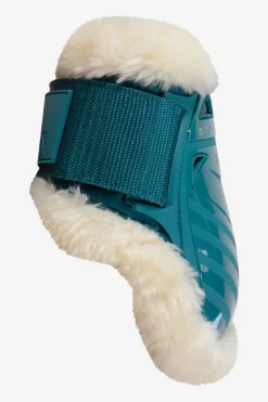 Vegan Bakskydd Fårskinn Emerald