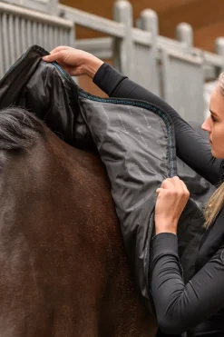 Värme Massagetäcke TecSupreme Svart