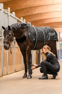 Värme Massagetäcke TecSupreme Svart